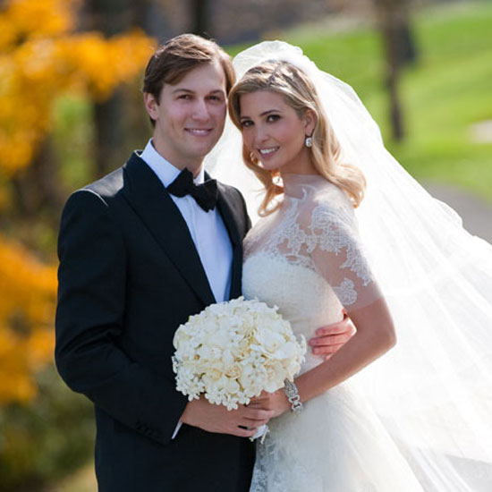 Ivanka Trump and Jared Kushner had a lavish October 2009 wedding in New Jersey.
Ivanka Trump and Jared Kushner had a lavish October 2009 wedding in New Jersey.