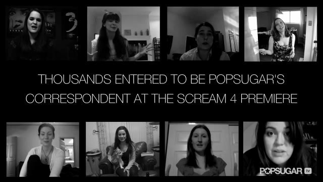 Scream 4: The PopSugar Red Carpet Experience!