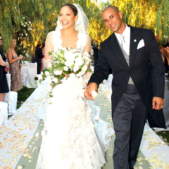 Jennifer Lopez and Chris Judd were married in Calabasas in September 2001.
Jennifer Lopez and Chris Judd were married in Calabasas in September 2001.