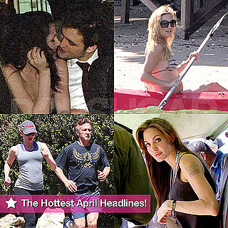 Angelina Jolie, Robert Pattinson, Pregnant Kate Hudson in a Bikini, and More in PopSugar's April Roundup!