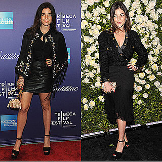Julia Restoin-Roitfeld Wears All Black to Tribeca Film Festival