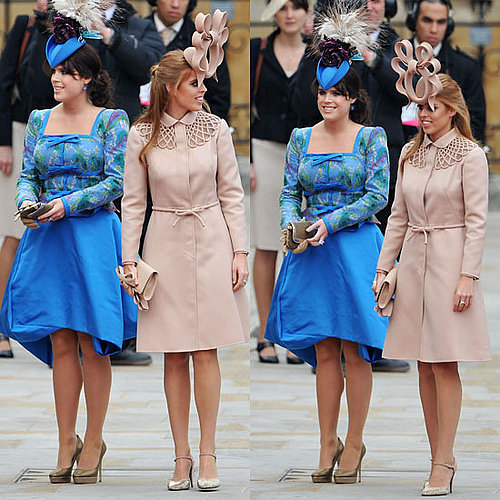 Royal Wedding Guest Pictures: Princess Beatrice and Princess Eugenie