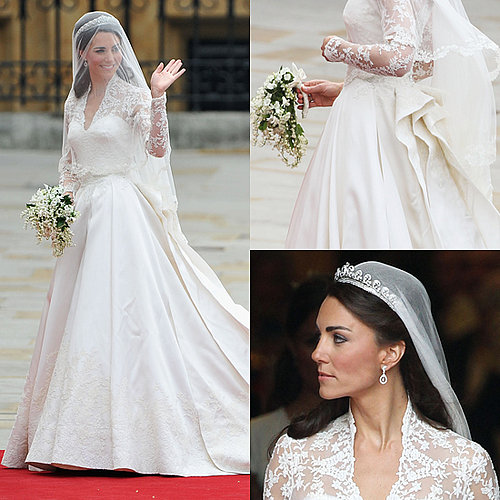 Kate Middleton's Wedding Dress From Every View