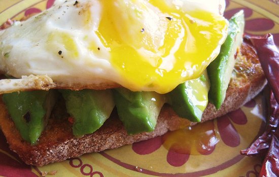 Spicy Avocado Toast with Fried Egg