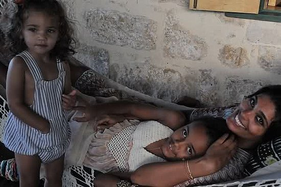 Pictures of Models and Designers With Their Children