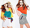 Pictures of Eniko Mihalik For Mango Color and Stripes Lookbook