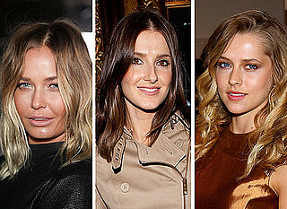 Photos Of Hair and Makeup on Celebrities Front Row at 2011 Rosemount Australian Fashion Week