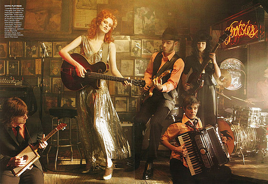 Karen Elson's Vintage Style Karen Elson's Vintage Style