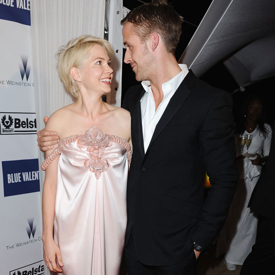 Michelle Williams and Ryan Gosling shared a moment during the premiere of Blue Valentine in 2010.
Michelle Williams and Ryan Gosling shared a moment during the premiere of Blue Valentine in 2010.
