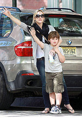 Kate Winslet and Joe Mendes Walking Through NYC