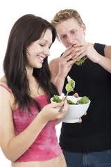 Why doesn't my husband gain weight if he eats junk food all day?