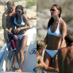 Kate Middleton Wears White Bikini on Vacation Kate Middleton Wears White Bikini on Vacation