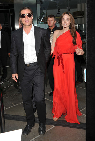 Pictures of Brad Pitt and Angelina Jolie at LA Tree of Life Premiere
