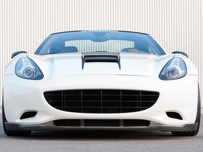 The extra horses of the HAMANN Ferrari California comes from a reprogrammed
