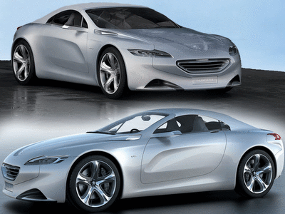 2010 Peugeot Sports Coupe SR1 Concept