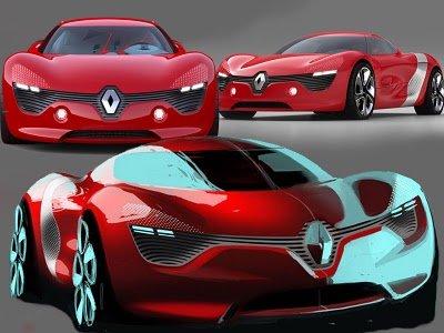 Electric  Motor on Cars Future Cars Renault Electric Car Renault Dezir Concept Car