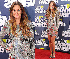 Leighton Meester at 2011 MTV Movie Awards