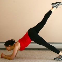 Three Moves Using One Leg to Work Your Core