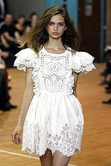 Chloe Sevigny for Opening Ceremony Resort 2012 Collection Runway Photos