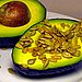 Avocado With Sunflower Seeds