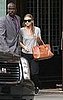 Ashley Olsen Pictures Walking in NYC From a Hotel