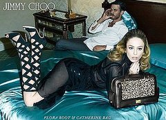 Raquel Zimmermann For Jimmy Choo Ad Raquel Zimmermann For Jimmy Choo Ad
