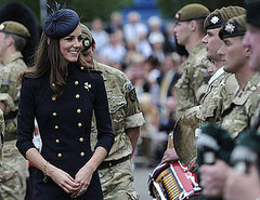 Kate Middleton in Alexander McQueen at Irish Guards Parade