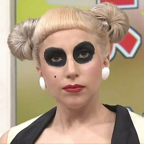 Lady Gaga Dressed as a Giant Panda 2011-06-29 10:30:00