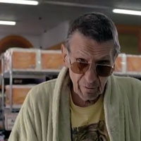 Leonard Nimoy in Bruno Mars "Lazy" Video