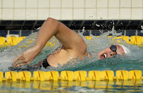 Swimming Interval Workout