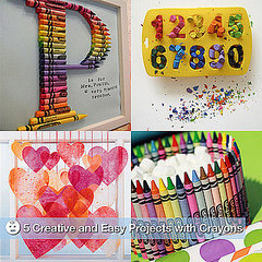 Creative and Easy Crafts With Crayons Creative and Easy Crafts With Crayons