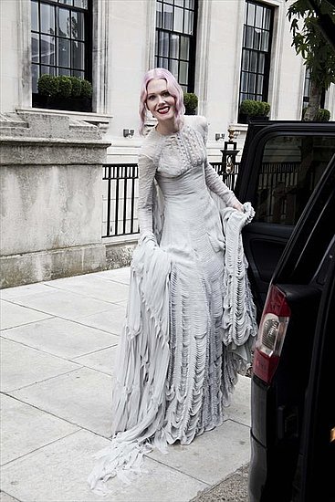 Stylist Katie Shillingford's Gareth Pugh Wedding Dress [Pictures]