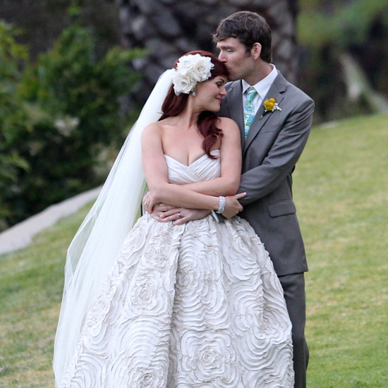 Sara Rue and Kevin Price exchanged vows at Pacific Palisades's Bel Air Bay Club in May 2011.
Sara Rue and Kevin Price exchanged vows at Pacific Palisades's Bel Air Bay Club in May 2011.