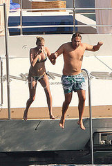 Lara Stone Bikini Pictures — in Saint Tropez
