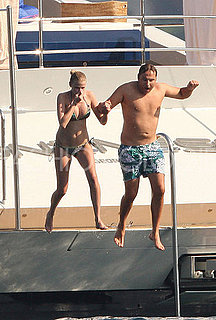Lara Stone Bikini Pictures — in Saint Tropez