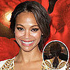 Get Zoe Saldana's Hairstyle From the Colombiana Premiere 2011-08-23 10:13:43