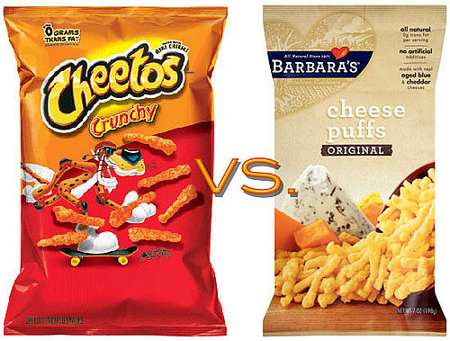 Comparison of Mainstream Snacks and Their Healthy Versions