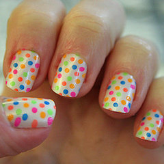 Polka-Dot Nail Art