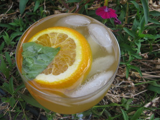 Basil Sangria