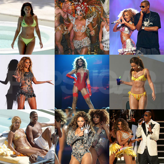 Beyoncé Knowles Sexy Bikini and Performance Pictures