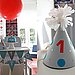 Modern Elephant Balloon Birthday