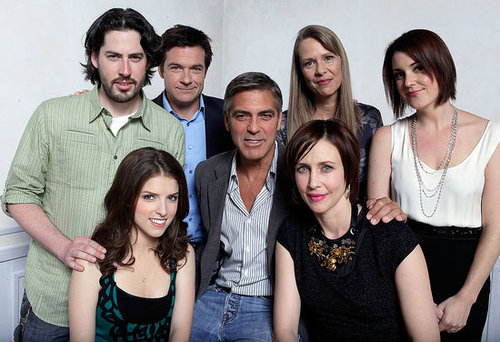 Up in the Air director Jason Reitman posed for a portrait with Anna Kendrick, Jason Bateman, George Clooney, Amy Morton, Vera Farmiga, and Melanie Lynskey during the 2009 film festival.
Up in the Air director Jason Reitman posed for a portrait with Anna Kendrick, Jason Bateman, George Clooney, Amy Morton, Vera Farmiga, and Melanie Lynskey during the 2009 film festival.