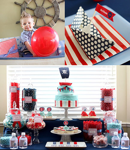 Nautical Pirate Birthday Party Nautical Pirate Birthday Party