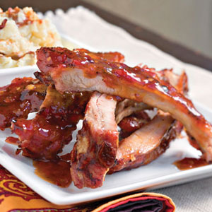 Kansas City Style Barbecue Ribs