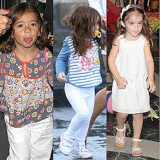 Valentina Pinault's Celebrity Baby Style