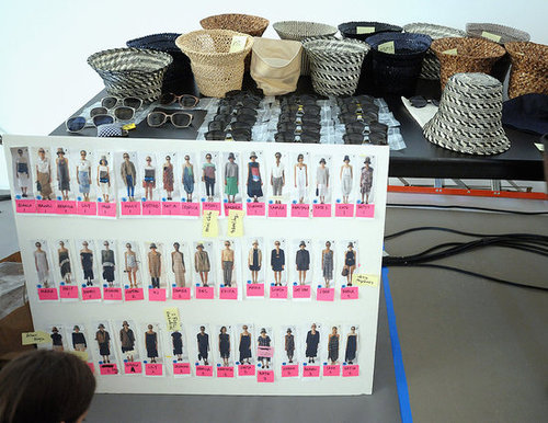Rachel Comey Spring 2012 - Backstage Photos