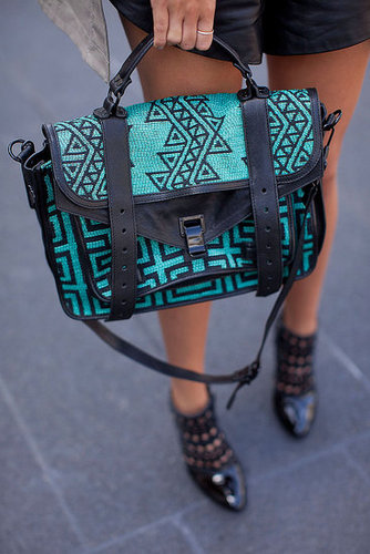 Spring 2012 New York Fashion Week Street Style: Bags