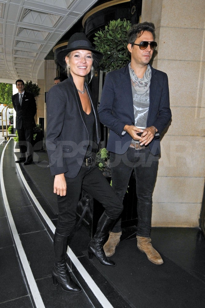 Kate Moss and Jamie Hince at London's Dorchester. Kate Moss and Jamie Hince at London's Dorchester.