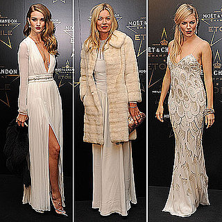 Kate Moss, Sienna Miller, Rosie Huntington-Whiteley Style