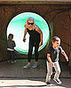 Gwen Stefani With Kingston and Zuma at Zoo Pictures
